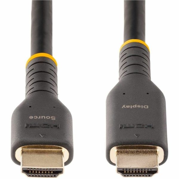 StarTech.com 7m (23ft) Active HDMI Cable, HDMI 2.0 4K 60Hz UHD, Rugged HDMI Cord w/ Aramid Fiber, Heavy-Duty High Speed HDMI 2.0 Cable - Image 5