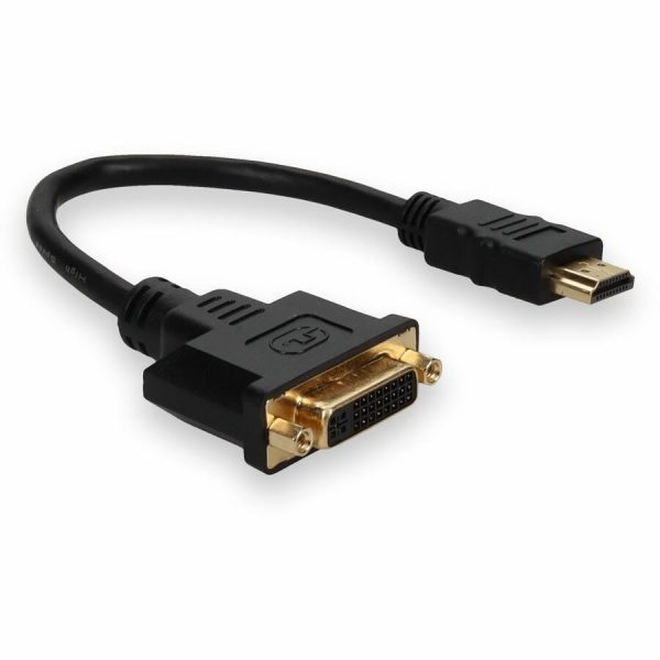 HDMI 1.3 Male to DVI-D Dual Link (24+1 pin) Female Black Adapter For Resolution Up to 2560x1600 (WQXGA) - Image 7