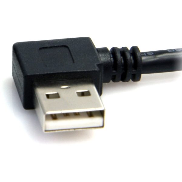 StarTech.com 3 ft A Right Angle to B Right Angle USB Cable - M/M - Image 3