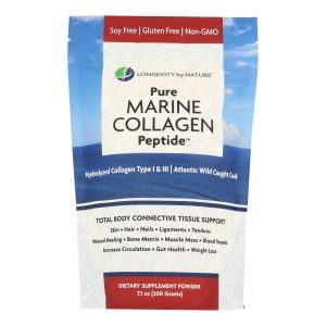 Longevity By Nature - Collagen Marine Pepper Powder - 1 Each -7.1 OZ