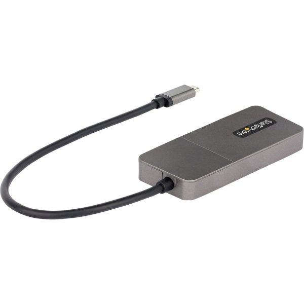 StarTech.com 3-Port USB-C Multi-Monitor Adapter, Type-C to 3x DisplayPort MST Hub, Triple 4K60Hz DP Display Extender / Splitter, Windows - Image 2