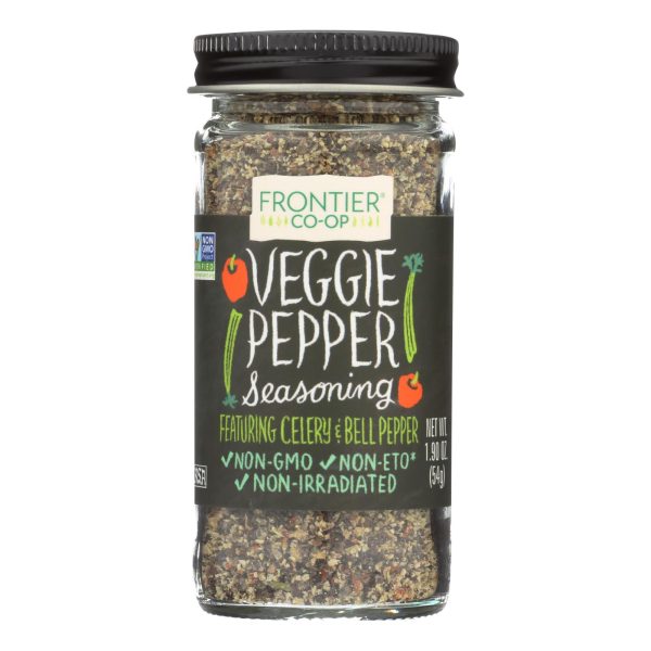Frontier Herb Veggie Pepper Seasoning Blend - 1.90 oz - Image 2