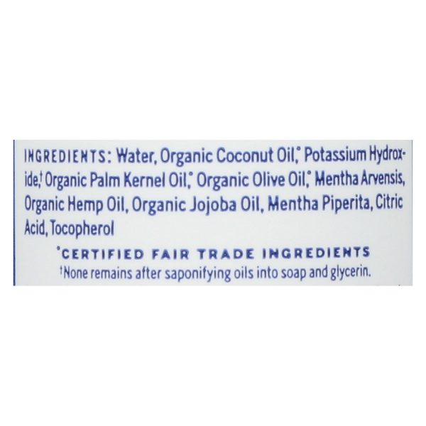 Dr. Bronner's - Castile Liquid Sp Pprmnt - Case of 12-2 FZ