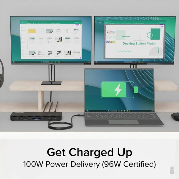 Plugable Thunderbolt 4 Dock with 100W Charging, Thunderbolt Certified - Image 6