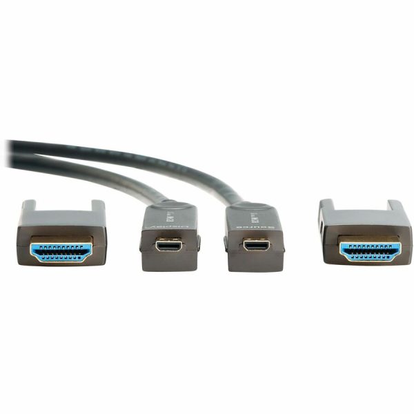 Eaton Tripp Lite Series 8K HDMI Fiber Active Optical Cable (AOC) with Detachable Connectors (M/M) - 8K UHD @ 60 Hz, HDR, HDCP 2.3, Black, 10 m (33 ft.) - Image 5