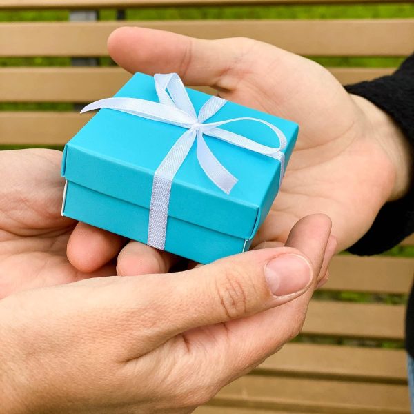 Tiny Magical Message in a Bottle Gift Idea   Classy Inspirational Gifts for Him and Her   Unique Presents for Women and Men (White Dandelion   Make a Wish in Teal Gift Box) - Image 6
