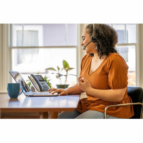 Poly Edge E350 IP Phone - Corded - Corded/Cordless - Wi-Fi, Bluetooth - Desktop, Wall Mountable - Black - Image 2