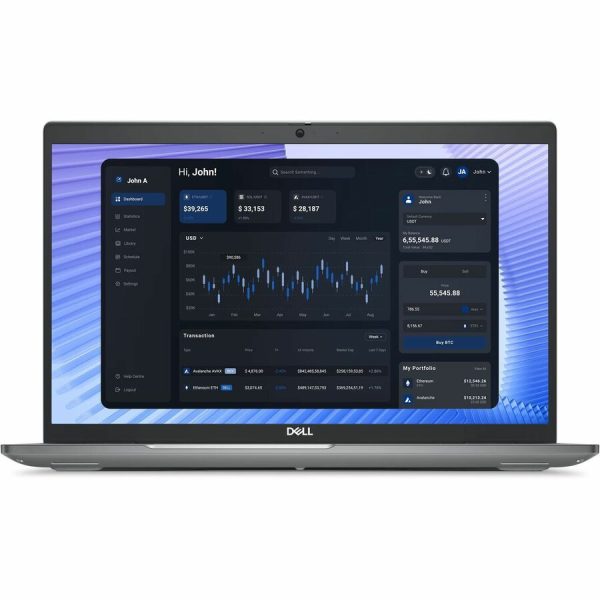 Dell Precision 3000 3590 15.6" Mobile Workstation - Full HD - Intel Core Ultra 5 135H - vPro Technology - Intel Evo Platform - 16 GB - 512 GB SSD - English (US) Keyboard - Titan Gray - Image 3