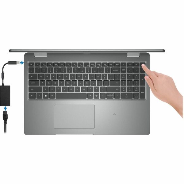 Dell Precision 3000 3590 15.6" Mobile Workstation - Full HD - Intel Core Ultra 5 135H - vPro Technology - Intel Evo Platform - 16 GB - 512 GB SSD - English (US) Keyboard - Titan Gray - Image 8