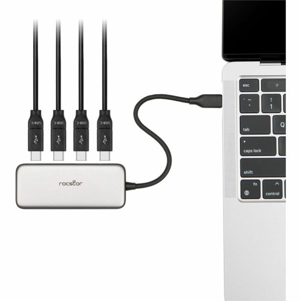 Rocstor Premium USB-C HUB - USB-C to Quad USB-C 3.1 Gen2 10Gbps - Image 2