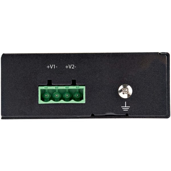StarTech.com Industrial Gigabit PoE Injector - High Speed 90W 802.3bt PoE++ 52V-56VDC Ultra Power Over Ethernet/UPoE Injector -40C to +75C - Image 4