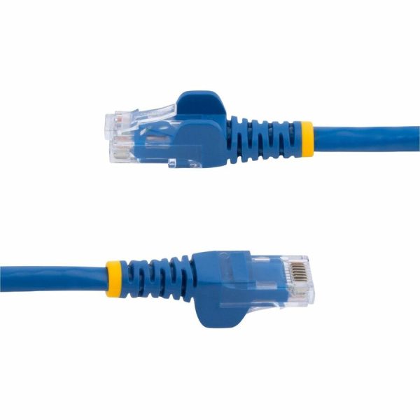 StarTech.com 1 ft. CAT6 Ethernet Cable - 10 Pack - ETL Verified - Blue CAT6 Patch Cord - Snagless RJ45 Connectors - 24 AWG - UTP - Image 4