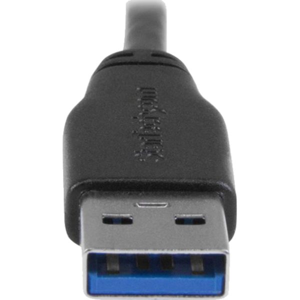 StarTech.com 0.5m 20in Slim Micro USB 3.0 (5Gbps) Cable - M/M - USB 3.0 A to Right-Angle Micro USB - USB 3.2 Gen 1 - Image 5