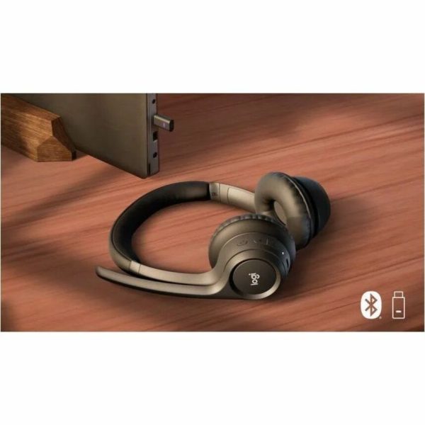 Logitech Zone 305 for Business, Wireless Bluetooth Headset With Microphone, for Google Meet, Google Voice, Zoom, Compatible With Windows, Mac, Chrome, Linux, iOS, iPadOS, Android, Black - Image 7