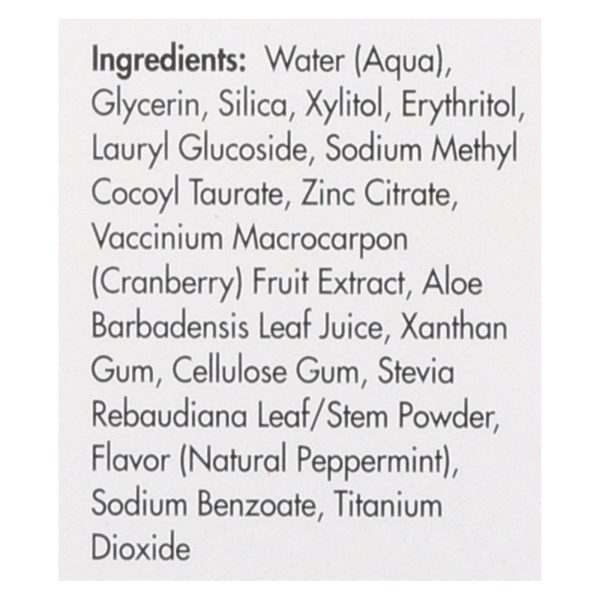 Spry Xylitol Toothpaste - Peppermint - 4 oz. - Image 2