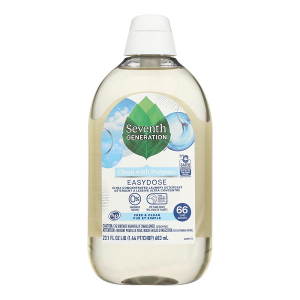 Seventh Generation - Ez Dose Laundry Fr Cleara - Case of 6-23.1 FZ