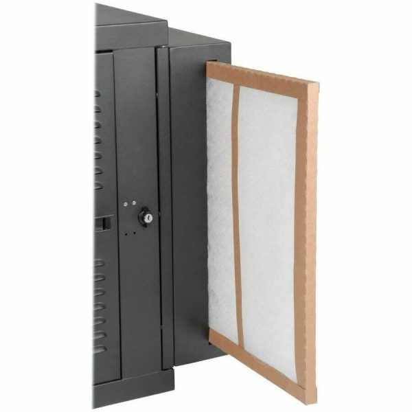 Eaton Tripp Lite Series SmartRack 12U Switch-Depth Wall-Mount Small Rack Enclosure for Harsh Environments, Hinged Back, 230V - Image 7