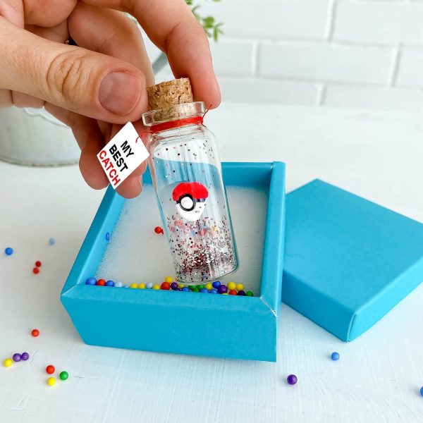 Cute Anniversary Present For Girlfriend or Boyfriend Unique Game Inspired Romantic Bottle For Him Anniversary Love Wish Jar For Husband (Teal Box My Best Catch) - Image 7