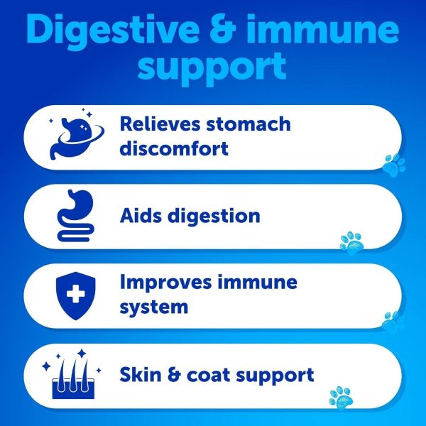 Probiotics for Dogs   Support Gut Health Itchy Skin Allergies Immunity Yeast Balance   Dog Probiotics and Digestive Enzymes with Prebiotics   Reduce Diarrhea Gas   120 Probiotic Chews for Dogs - Image 2