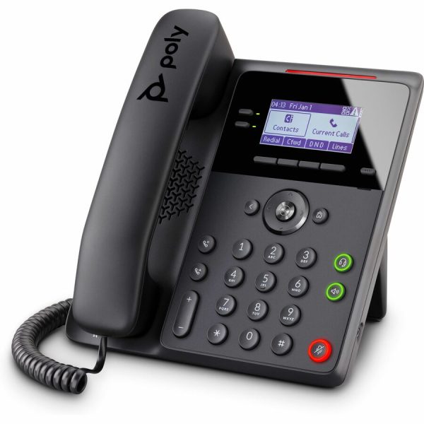Poly Edge B20 IP Phone - Corded - Corded - Desktop, Wall Mountable - Black - Image 2