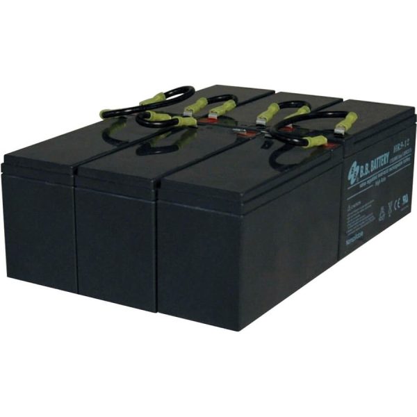 Eaton Tripp Lite Series 3U UPS Replacement 72VDC Battery Cartridge (1 Set of 6) for Select SmartOnline UPS
