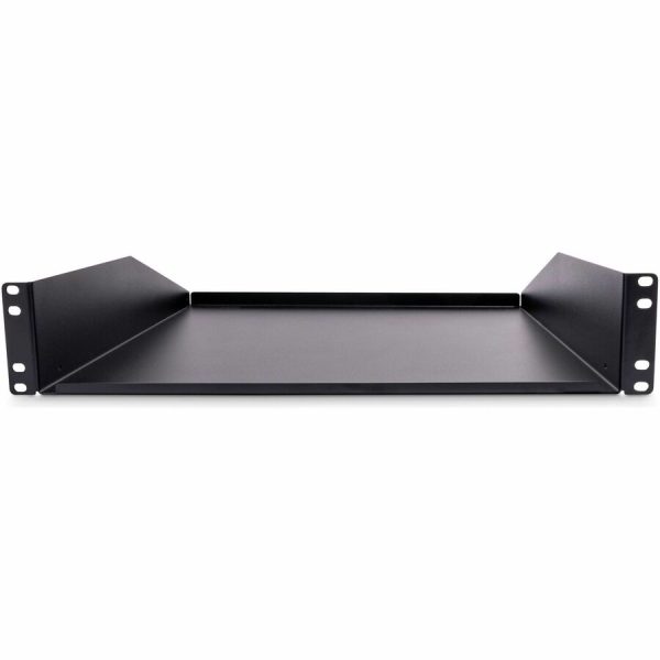 StarTech.com 2U Server Rack Cabinet Shelf - Fixed 18" Deep Cantilever Rackmount Tray for 19" Data/AV/Network Enclosure - Weight Cap. 125lbs/56kg - Image 10