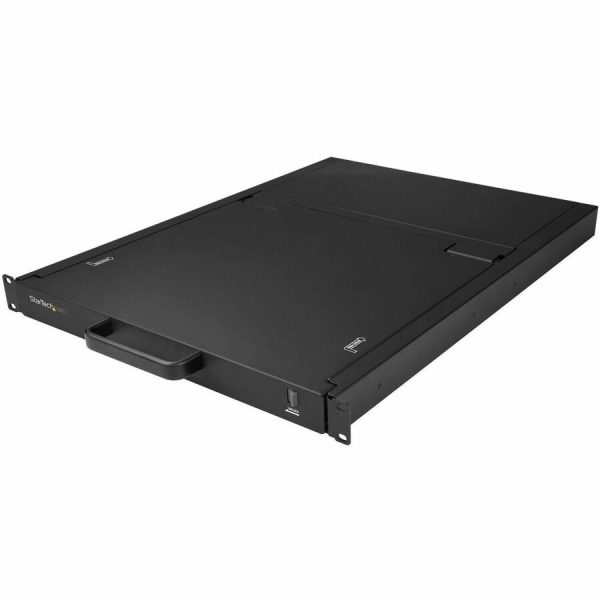 StarTech.com 8 Port Rackmount KVM Console w/ Cables - Integrated KVM Switch w/ 19" LCD - 1U LCD KVM Drawer 50000 MTBF - USB + VGA Support - Image 4