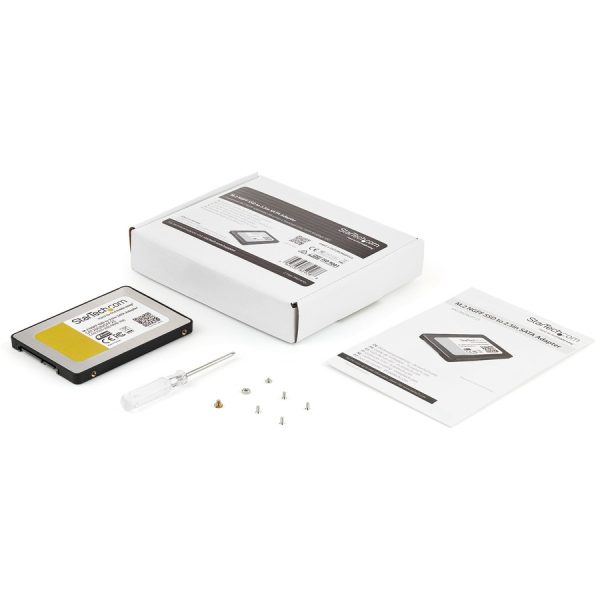 StarTech.com M.2 SSD to 2.5in SATA III Adapter - M.2 Solid State Drive Converter with Protective Housing - Image 4