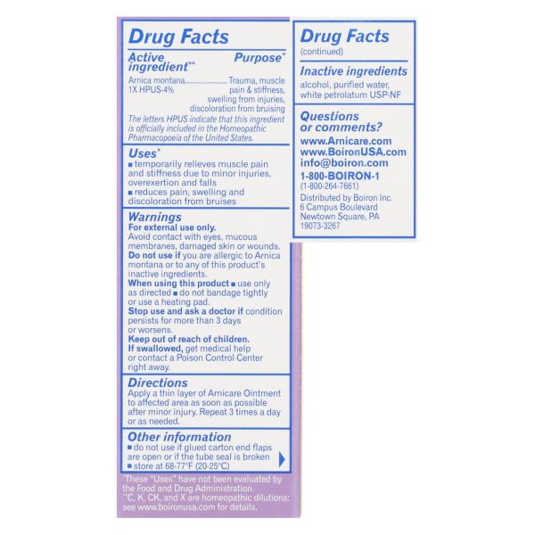 Boiron - Arnica Ointment - 1 oz - Image 3