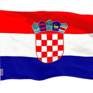 Croatia (Croatian) Flag 150D Printed Polyester 3x5 Ft