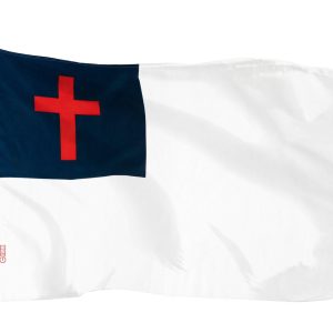 Christian Religious Cross Flag 75D Printed Polyester 3x5 Ft