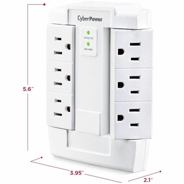 CyberPower CSB600WS Essential 6 - Outlet Surge with 900 J - Image 3