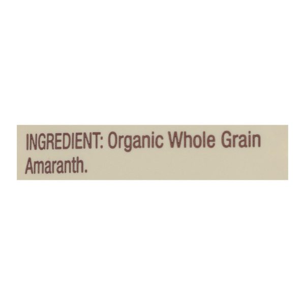 Bob's Red Mill - Amarantha Grain - Case of 4 - 24 OZ - Image 2