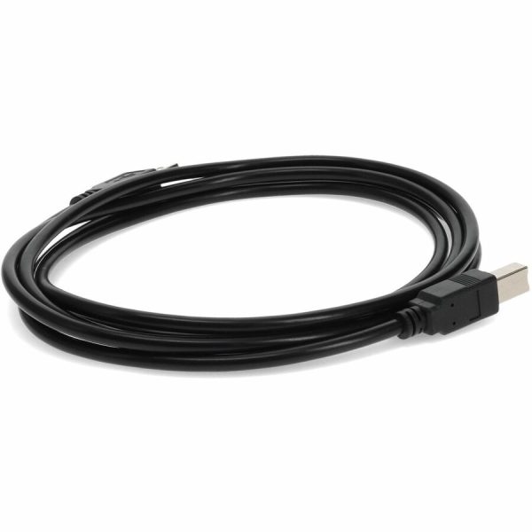AddOn 12ft USB 2.0 (A) Male to USB 2.0 (B) Male Black Cable - Image 5