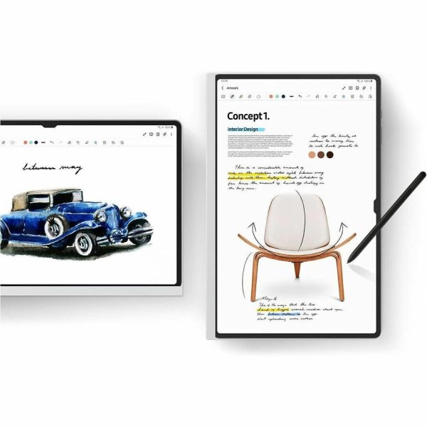 Samsung Galaxy Tab S9 Ultra NotePaper Screen Panel White - Image 9