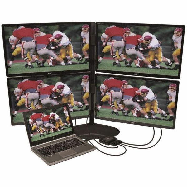 Eaton Tripp Lite Series 4-Port DisplayPort Multi-Monitor Splitter, MST Hub, 4K 60Hz UHD, DP1.2, TAA - Image 2