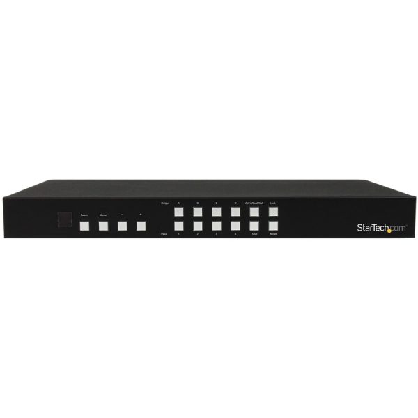 StarTech.com 4x4 HDMI Matrix Switch with Picture-and-Picture Multiviewer or Video Wall - Image 2