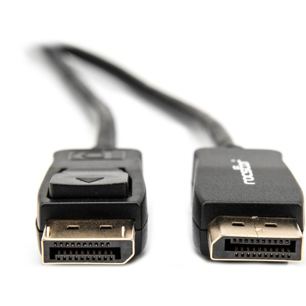 Rocstor Premium 10ft / 3m DisplayPort 1.2 Cable M/M - DisplayPort 4k - DisplayPort Male Digital Audio/Video - 10ft - Black- DP TO DP Cable 4Kx2K - Image 3