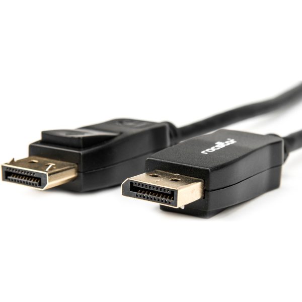 Rocstor Premium 10ft / 3m DisplayPort 1.2 Cable M/M - DisplayPort 4k - DisplayPort Male Digital Audio/Video - 10ft - Black- DP TO DP Cable 4Kx2K - Image 4