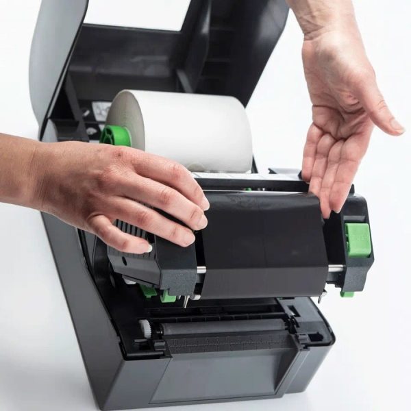 Brother Td-4420tn Desktop Direct Thermal/Thermal Transfer Printer - Monochrome - Label/Receipt Print - Fast Ethernet - USB - USB Host - Serial - With Cutter - Image 5