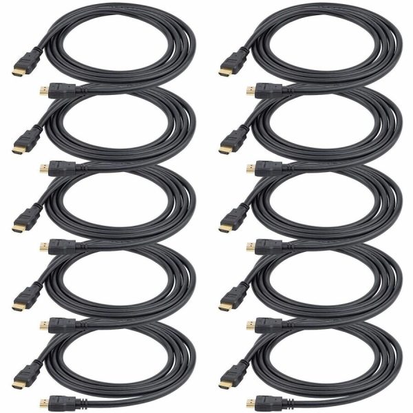 StarTech.com 3ft (0.9m) HDMI Cable - 10 Pack - High Speed HDMI Cable w/ Ethernet, 4K 30Hz, UHD Monitor Cord, 10-Pack HDMI 1.4 Cable - Image 6