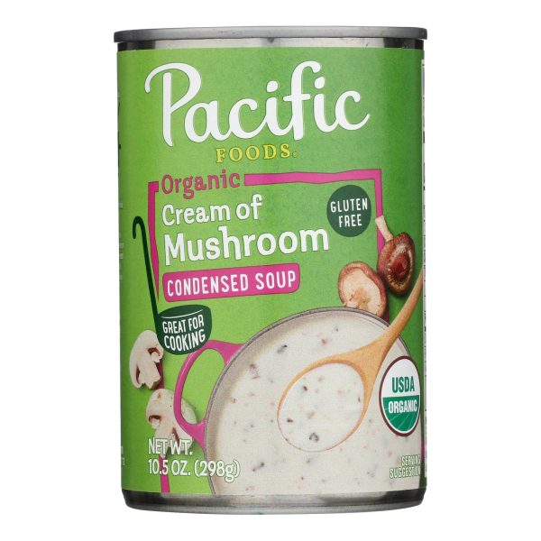 Pacific Foods - Soup Cream Mushroom - Case of 12-10.5 OZ - Image 2