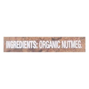 Simply Organic Nutmeg - Organic - Ground - .53 oz - Case of 6