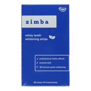 Zimba - Teeth Whtn Strips Mint - CS of 6-28 CT