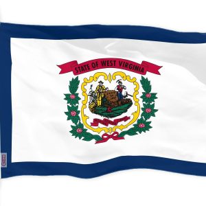 G128 West Virginia WV State Flag | 3x5 Ft | LiteWeave Pro Series Printed 150D Polyester | Indoor/Outdoor, Vibrant Colors, Brass Grommets, Thicker and More Durable Than 100D 75D Polyester