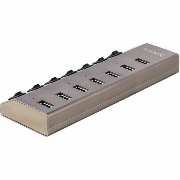 StarTech.com 7-Port Self-Powered USB-C Hub with Individual On/Off Switch, Desktop/Laptop USB-C to USB-A Hub, USB Type C Hub w/Power Supply - Image 4