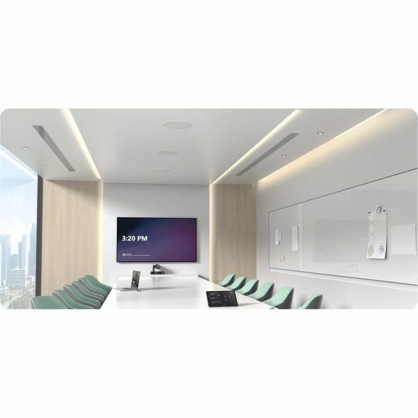 Yealink CM20 Wired Microphone for Conference Room, Camera, Speaker - Pearl Light Gray - Image 2