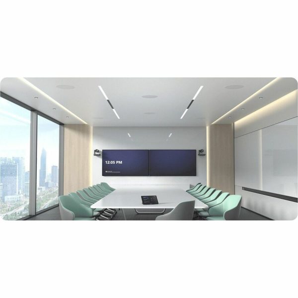 Yealink CM20 Wired Microphone for Conference Room, Camera, Speaker - Pearl Light Gray - Image 4