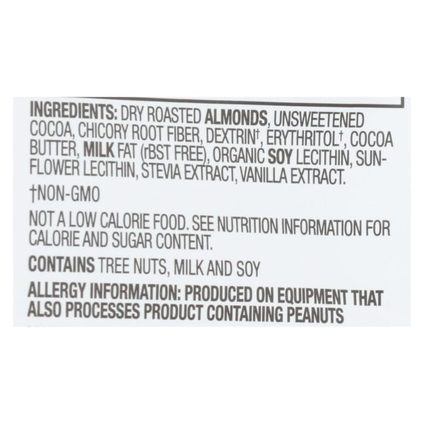 Lily's Sweets - Cvrd Almond Dark Chocolate Stevia - Case of 12 - 3.5 OZ - Image 3