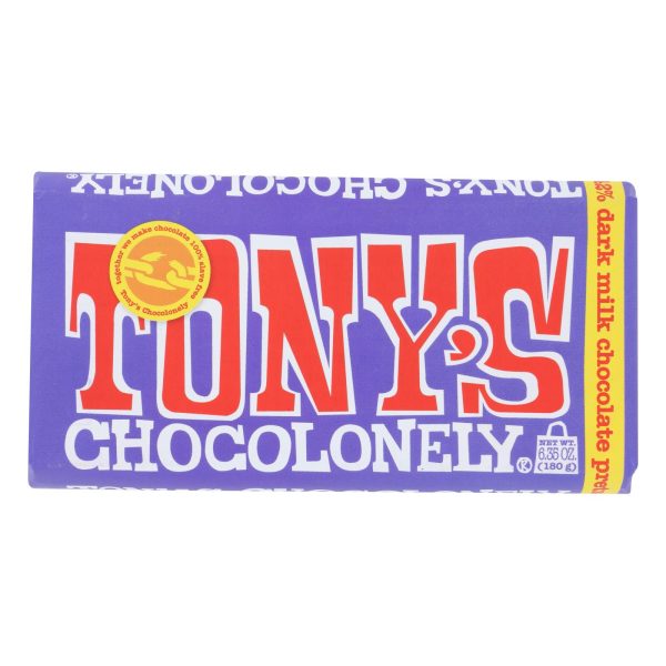 Tony's Chocolonely - Bar Chocolate Dk Pretzl Toffee - Case of 15 - 6.35 OZ - Image 3